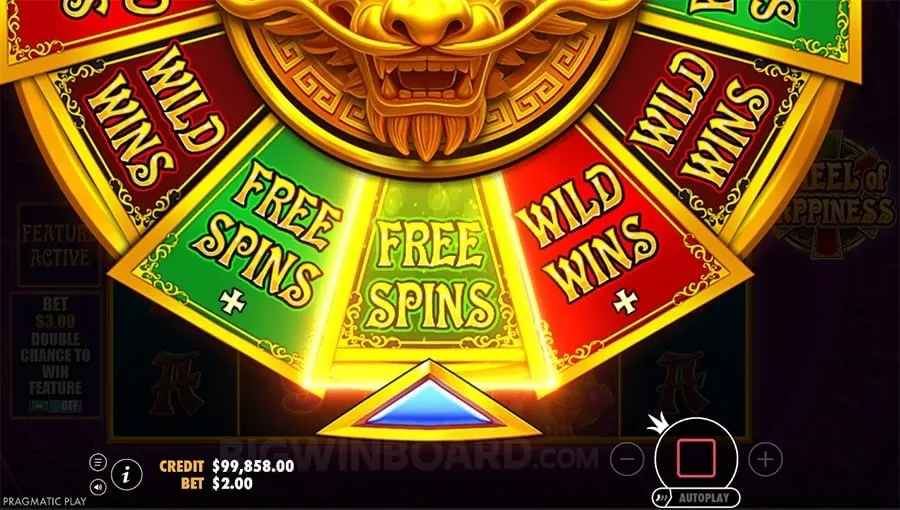 Vibrant online slot machines with flashing lights and big win symbols